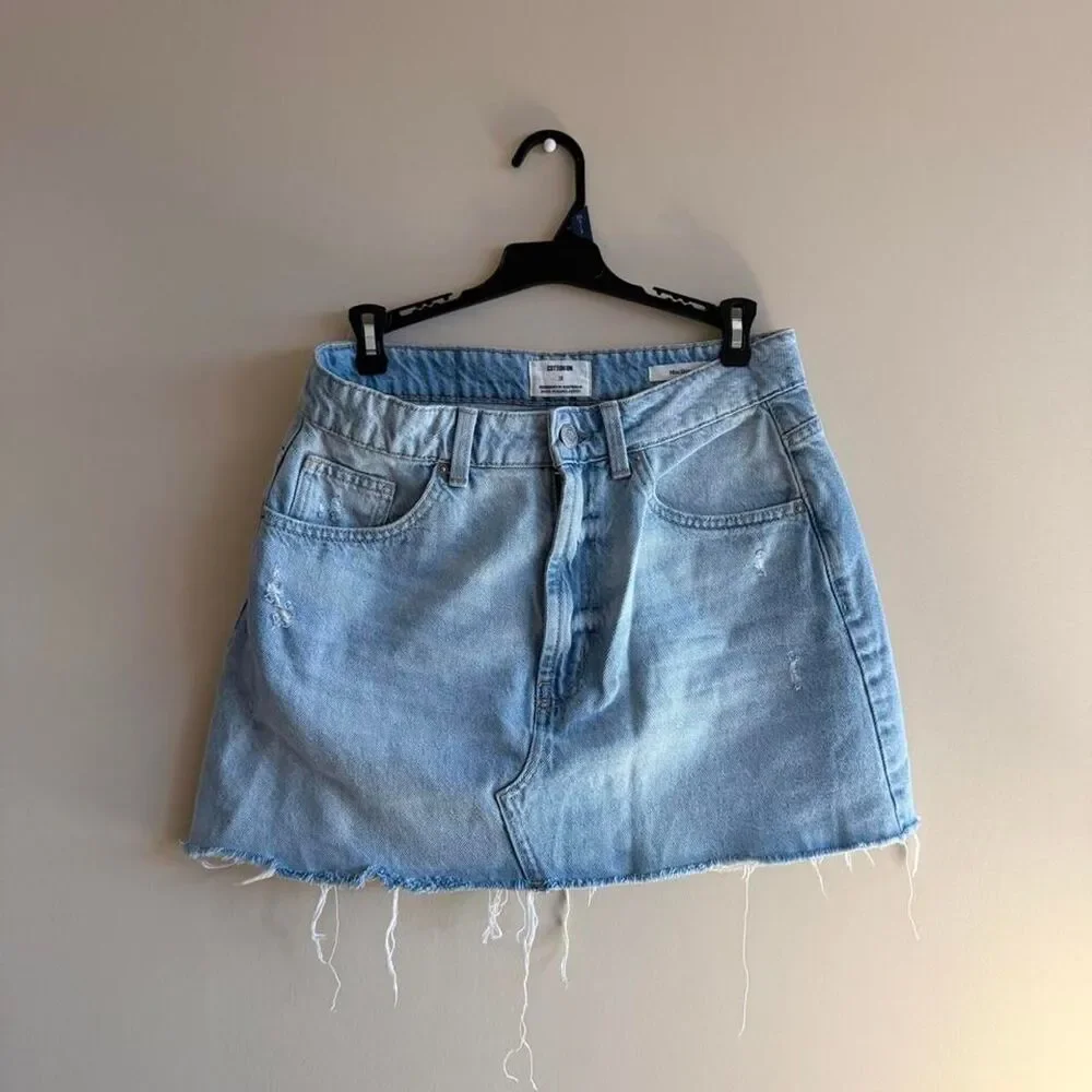 Cotton-on Women's Blue Skirt